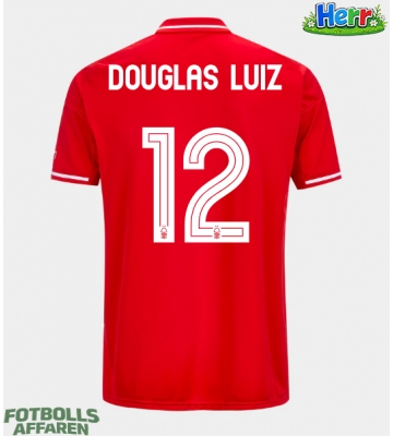 Nottingham Forest Douglas Luiz #12 Hemmatröja 2025-26 Kortärmad